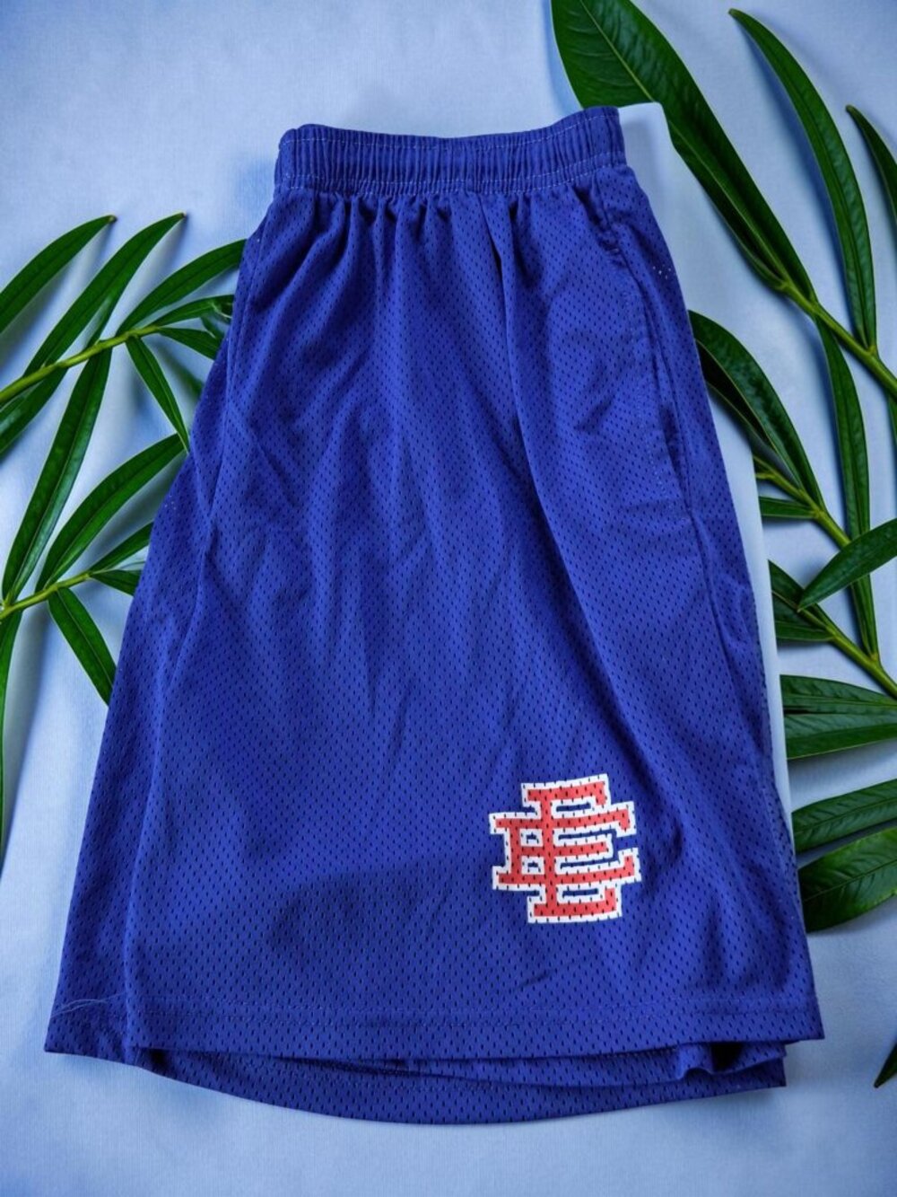 Eric Emanuel EE Basic Shorts Electric Blue Orange White xx-large